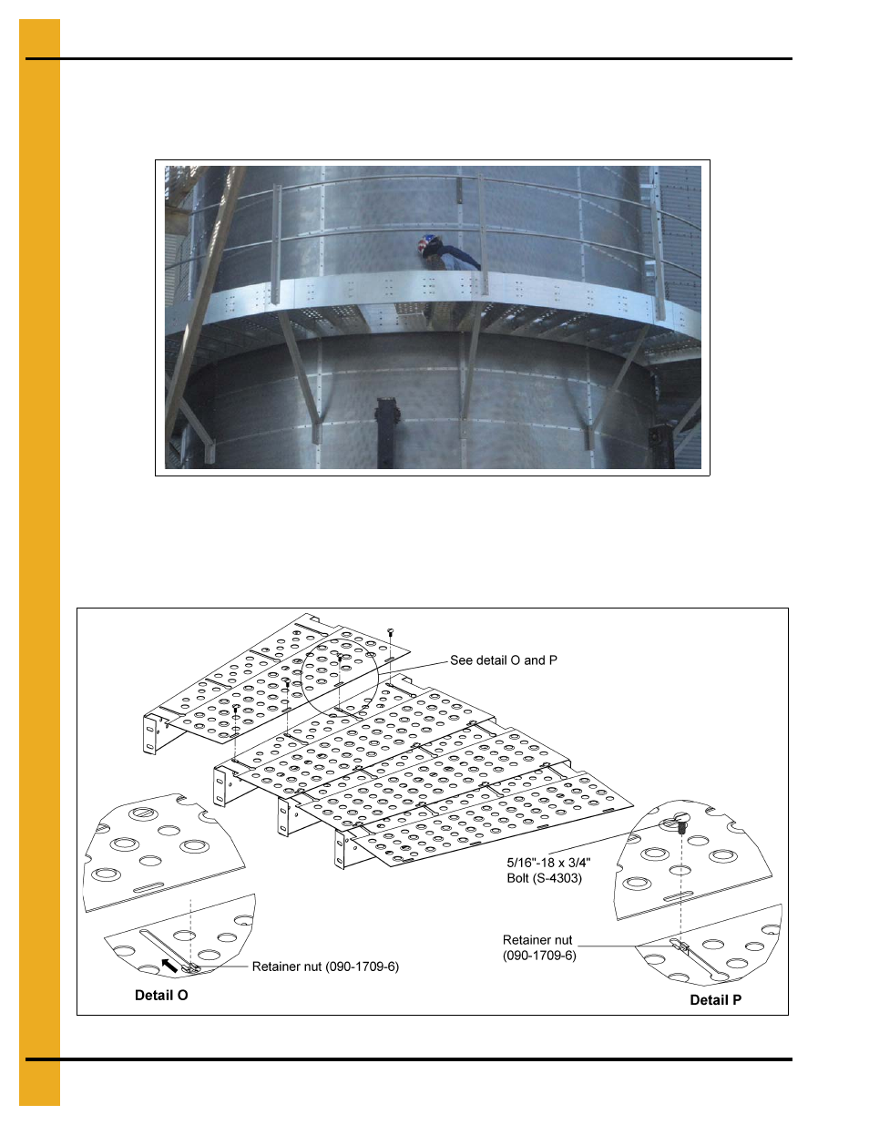 Installing planks at jack pole locations | Grain Systems PNEG-1875 User Manual | Page 26 / 78