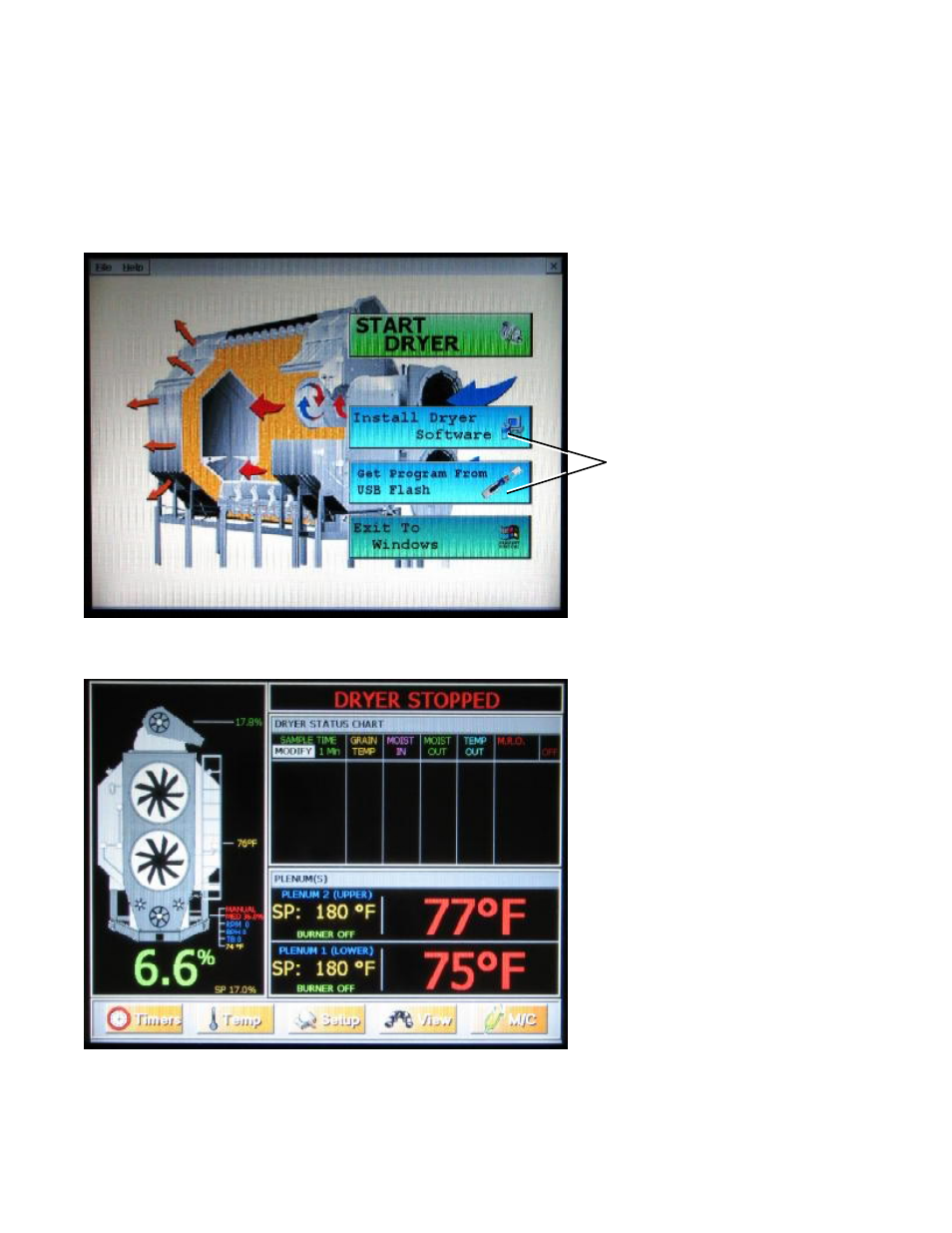 Vision touch screen display | Grain Systems PNEG-1459 User Manual | Page 11 / 54