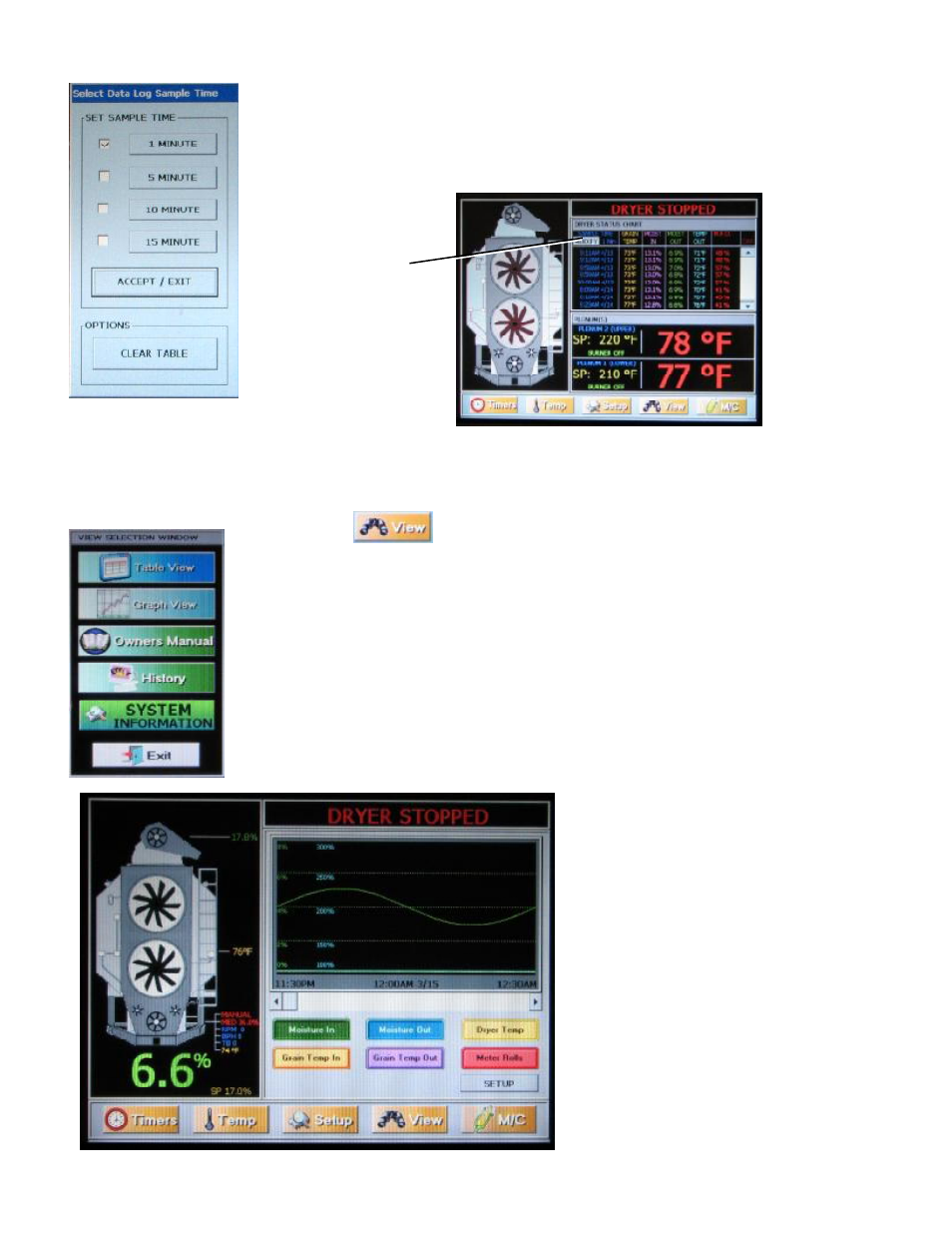 Vision touch screen display | Grain Systems PNEG-1459 User Manual | Page 12 / 54