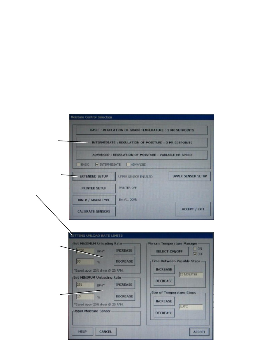 Dryer operation - intermediate moisture control | Grain Systems PNEG-1459 User Manual | Page 26 / 54