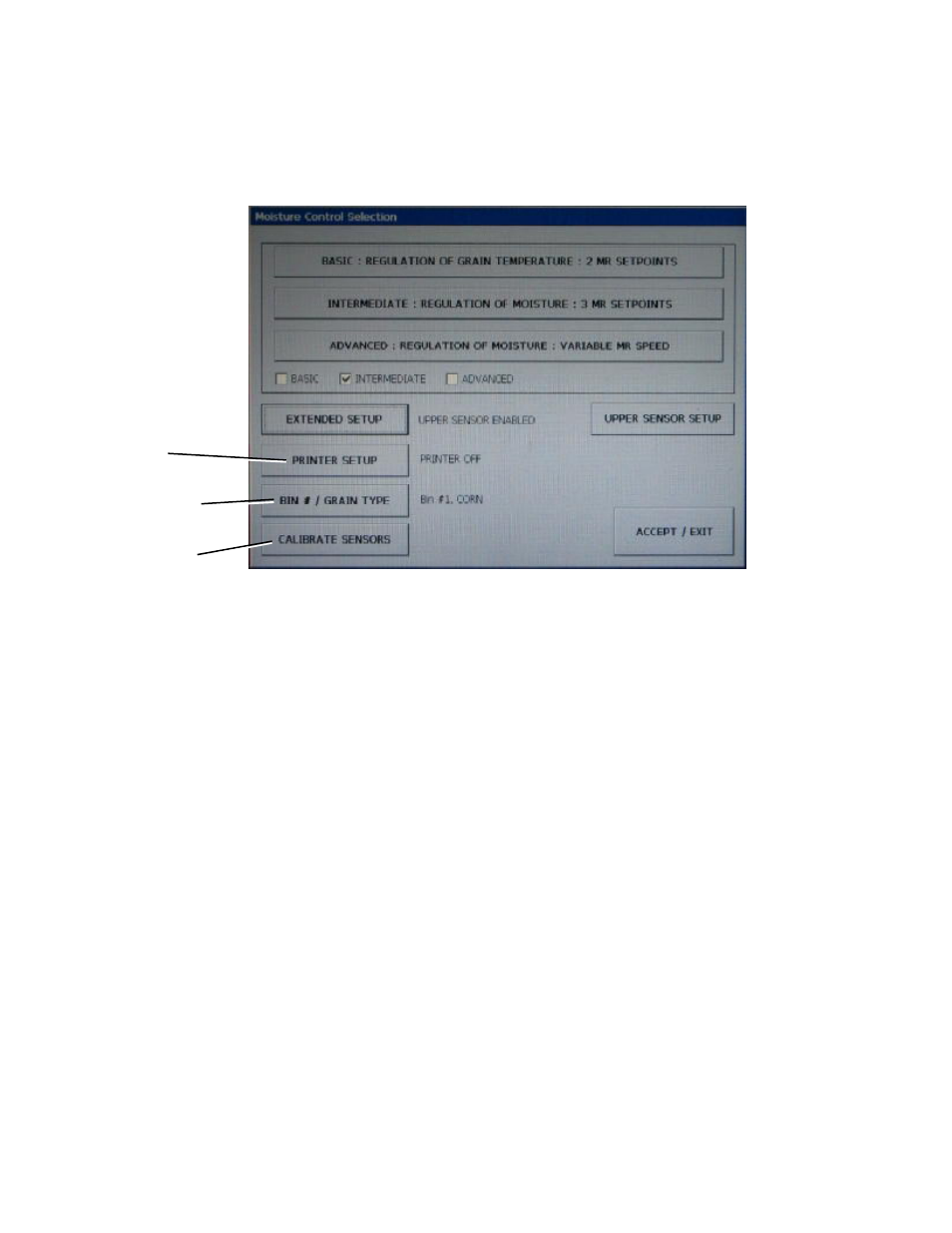 Dryer operation - advanced moisture control | Grain Systems PNEG-1459 User Manual | Page 31 / 54