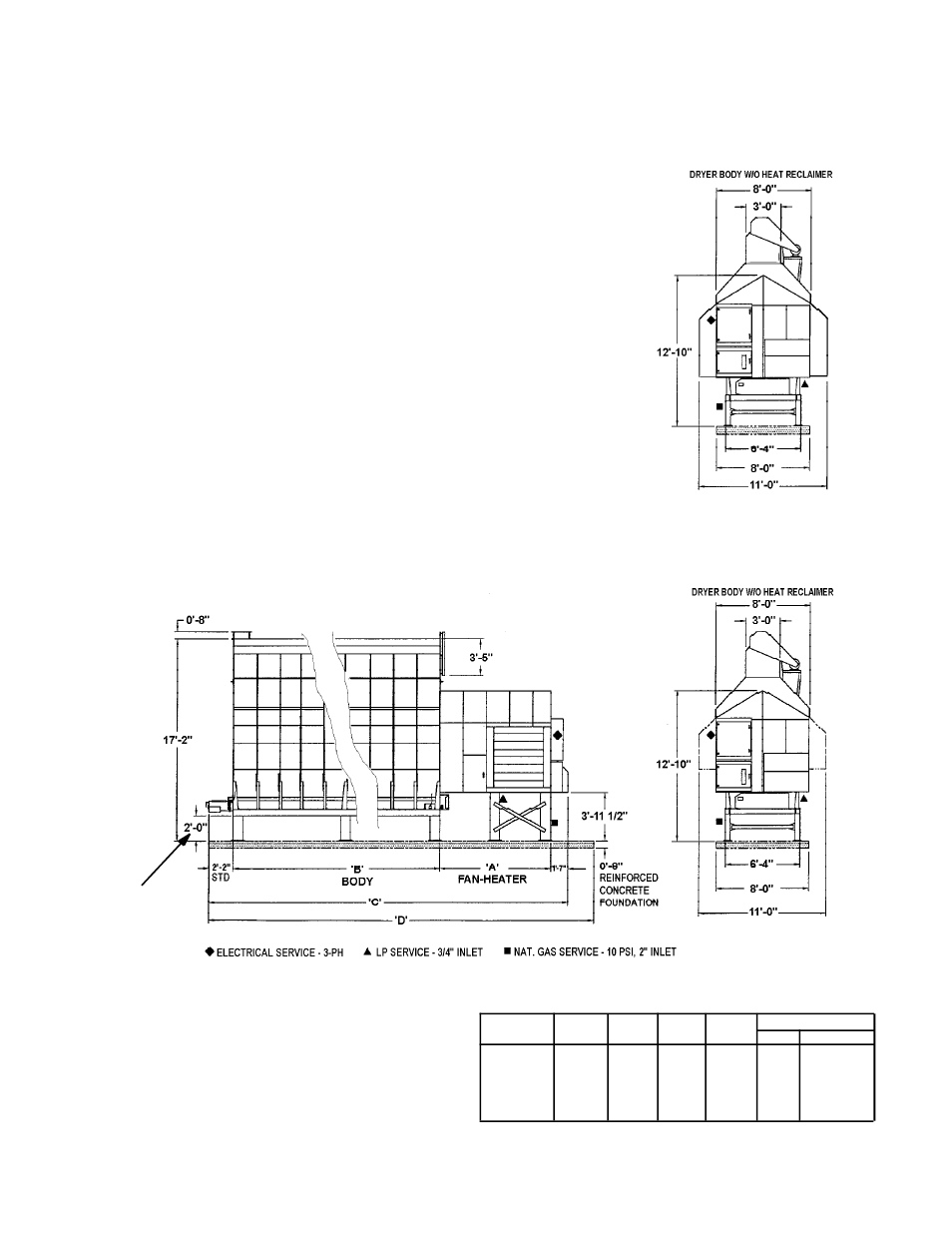 Specifications | Grain Systems PNEG-1459 User Manual | Page 7 / 54