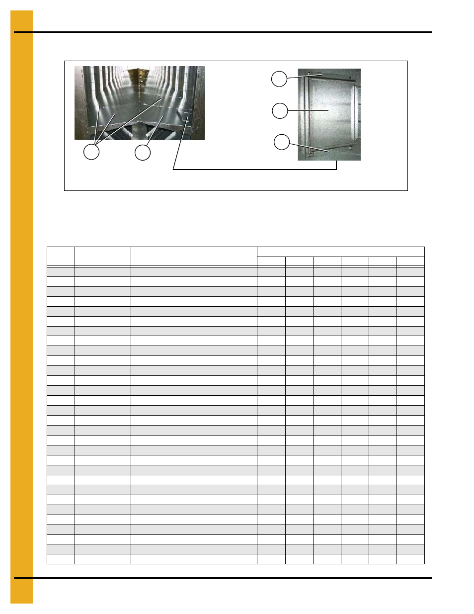 Plenum divider, Main structure assembly | Grain Systems PNEG-1403 User Manual | Page 14 / 76
