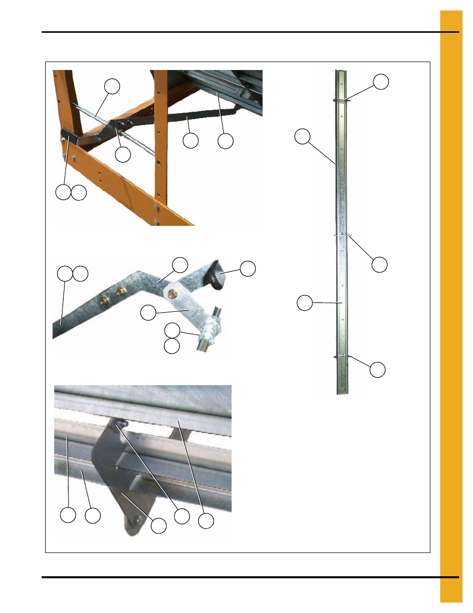 Clean out doors, Main structure assembly | Grain Systems PNEG-1403 User Manual | Page 15 / 76