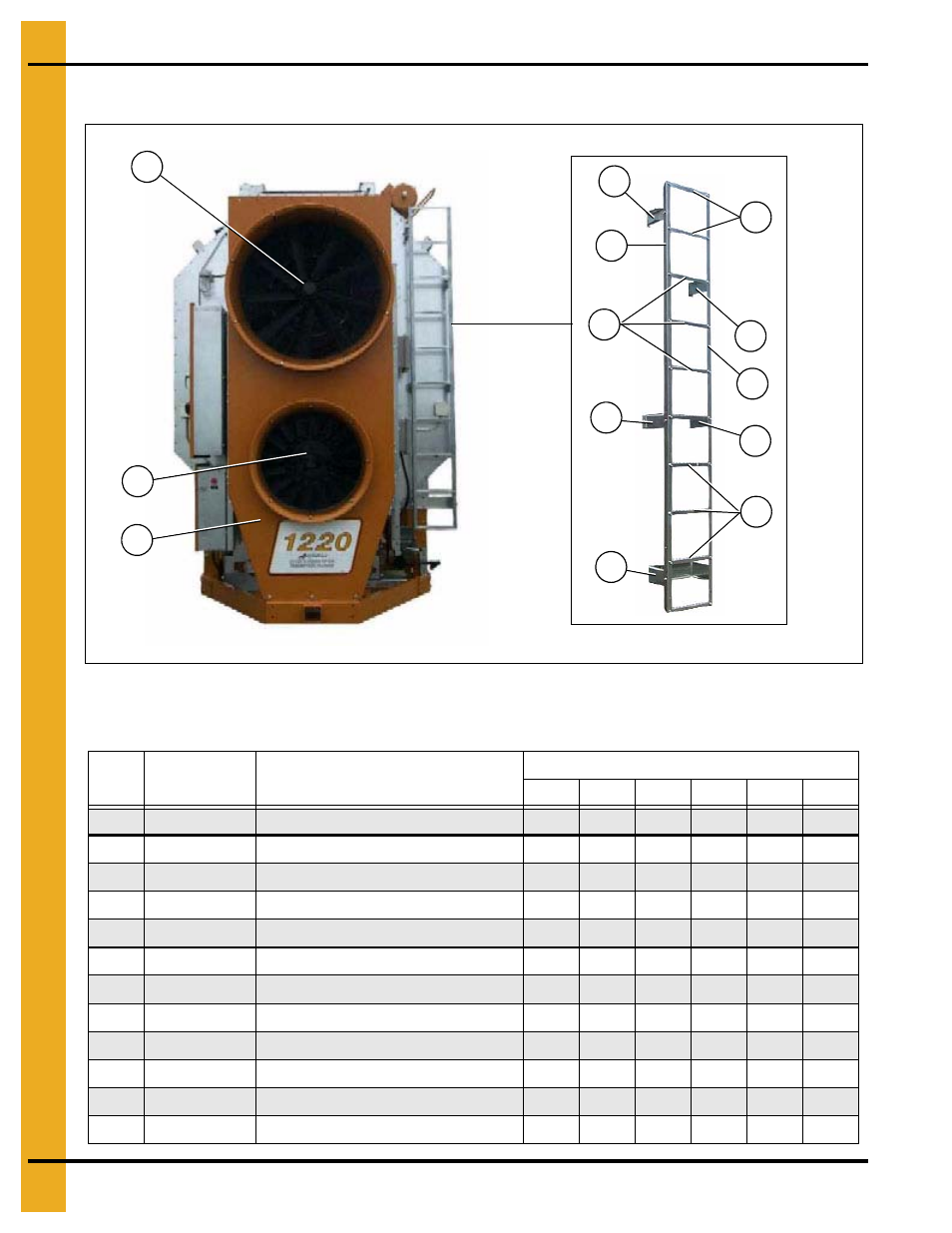 Ladder assemblies (continued), Main structure assembly | Grain Systems PNEG-1403 User Manual | Page 20 / 76