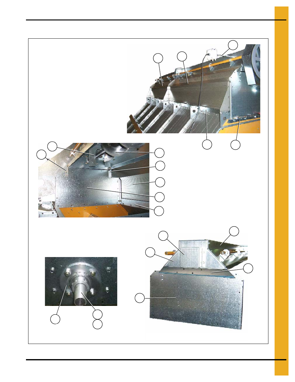 Top auger with wet bin assembly, Main structure assembly | Grain Systems PNEG-1403 User Manual | Page 23 / 76