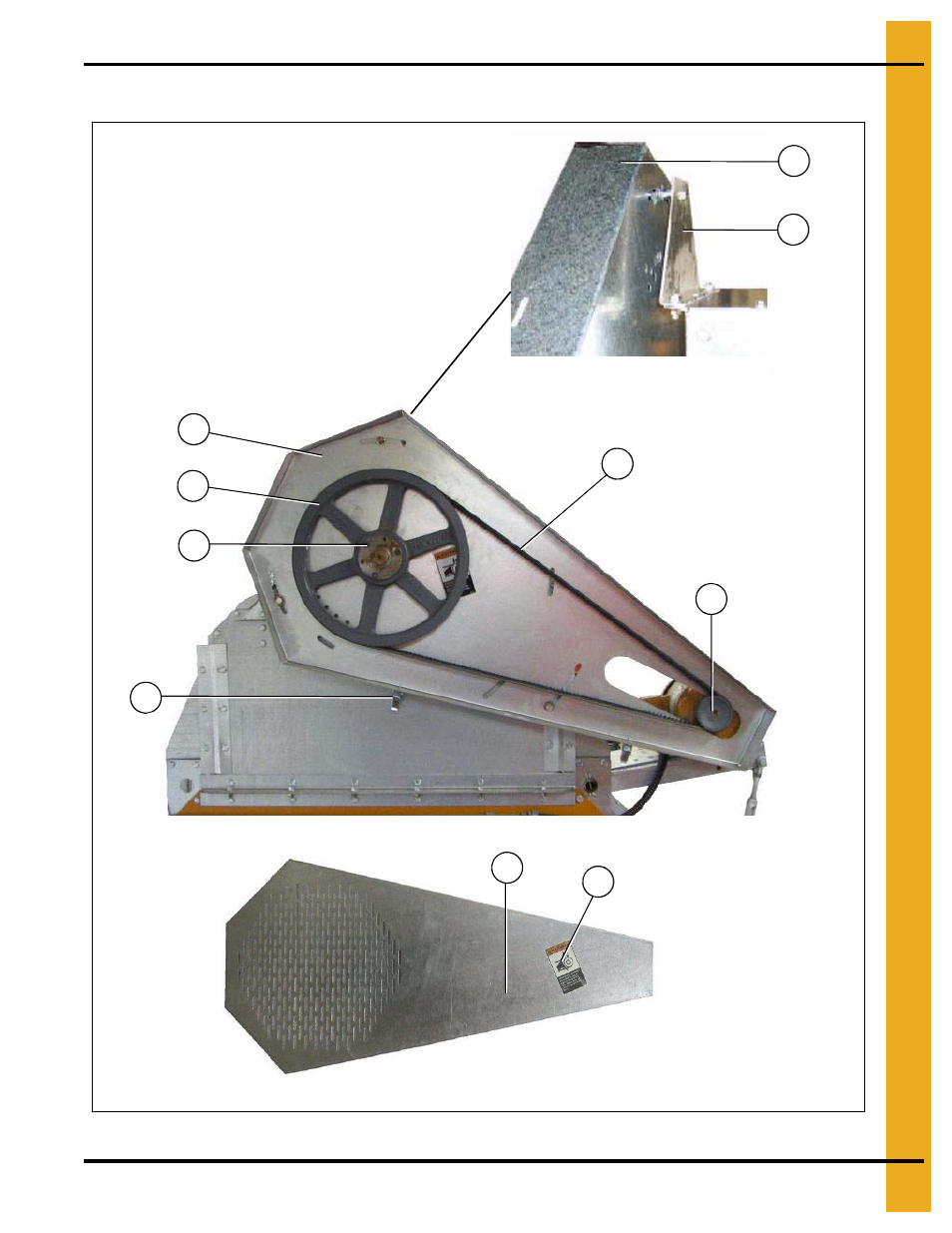 Top auger drive, Auger and meter roll drive trains | Grain Systems PNEG-1403 User Manual | Page 29 / 76