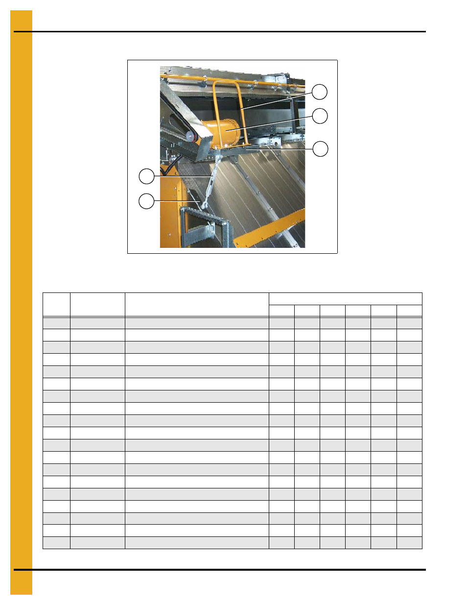 Top auger drive (continued), Auger and meter roll drive trains | Grain Systems PNEG-1403 User Manual | Page 30 / 76