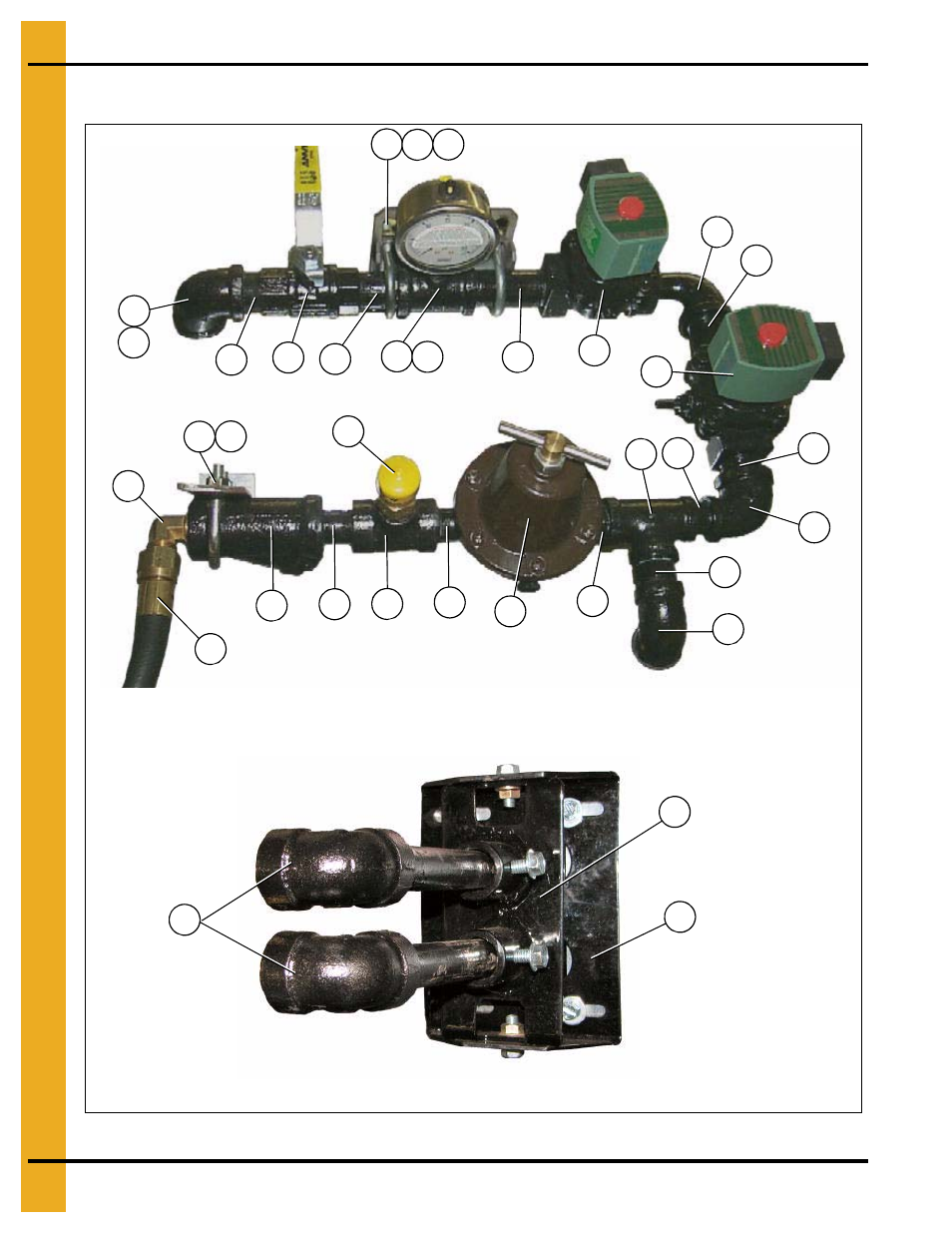 Lp pipe train assemblies, Fan/heaters | Grain Systems PNEG-1403 User Manual | Page 40 / 76