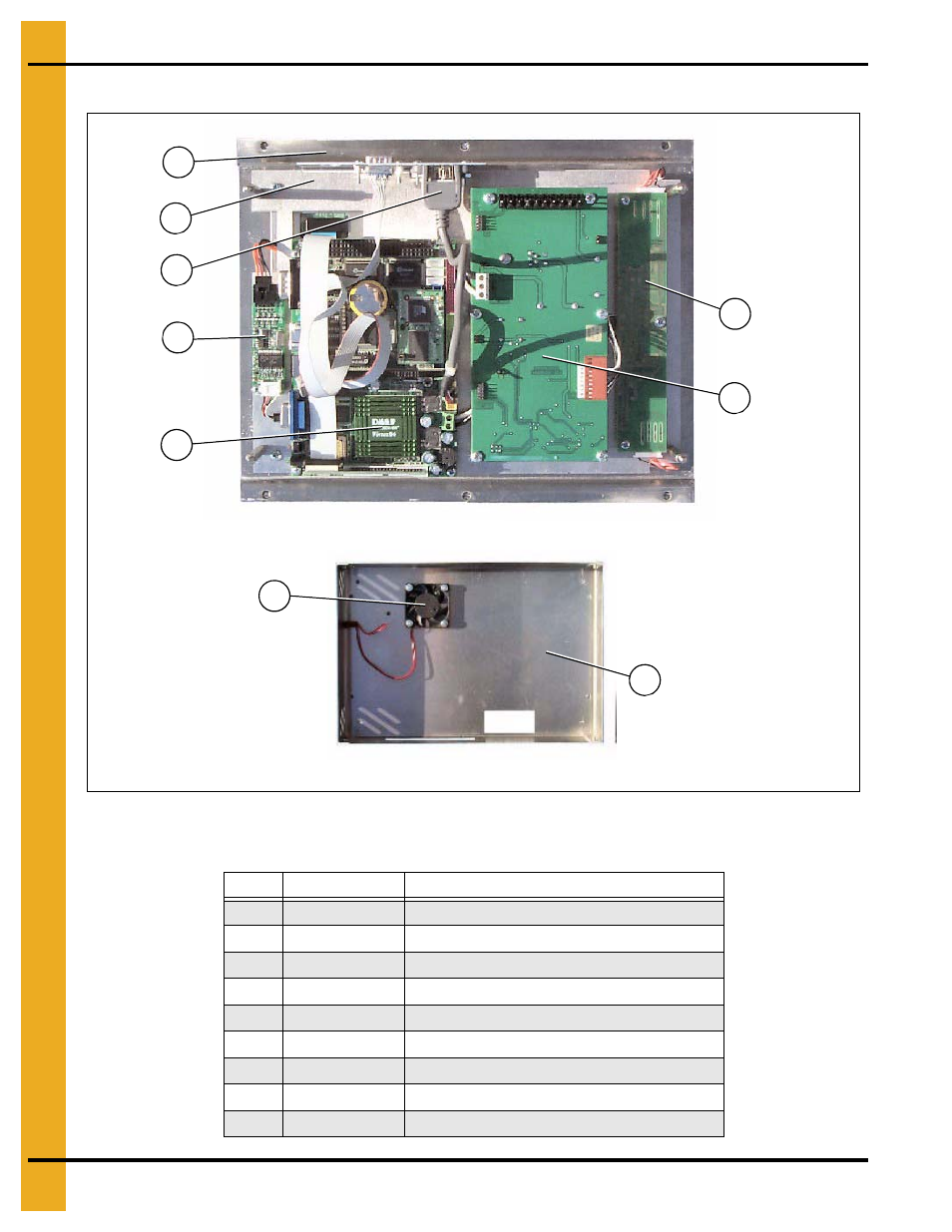 Lower control box switch panel (rear) (continued), Control boxes | Grain Systems PNEG-1403 User Manual | Page 66 / 76