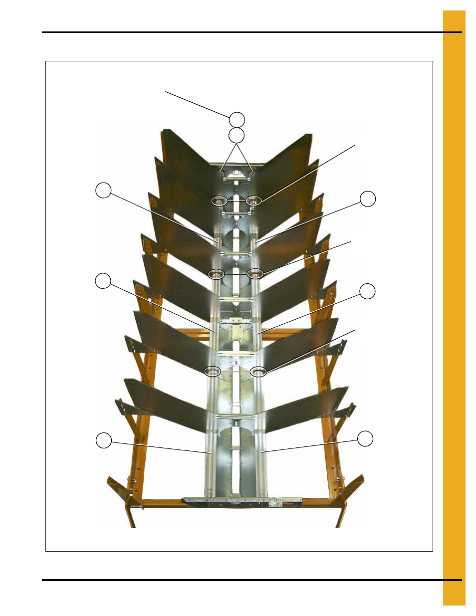 Meter rolls and their placement in the dryer, Main structure assembly | Grain Systems PNEG-1403 User Manual | Page 9 / 76