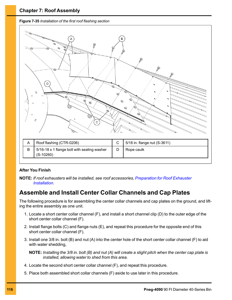 Assemble and | Grain Systems Tanks PNEG-4090 User Manual | Page 116 / 168