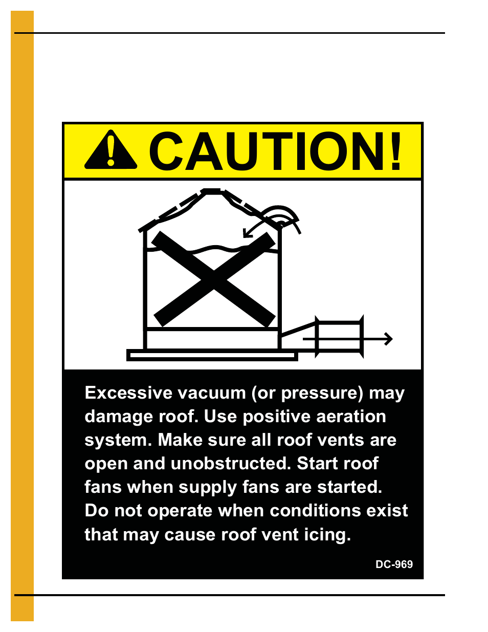 Decals, Chapter 2 decals, Caution | Grain Systems Tanks PNEG-2400 User Manual | Page 12 / 88