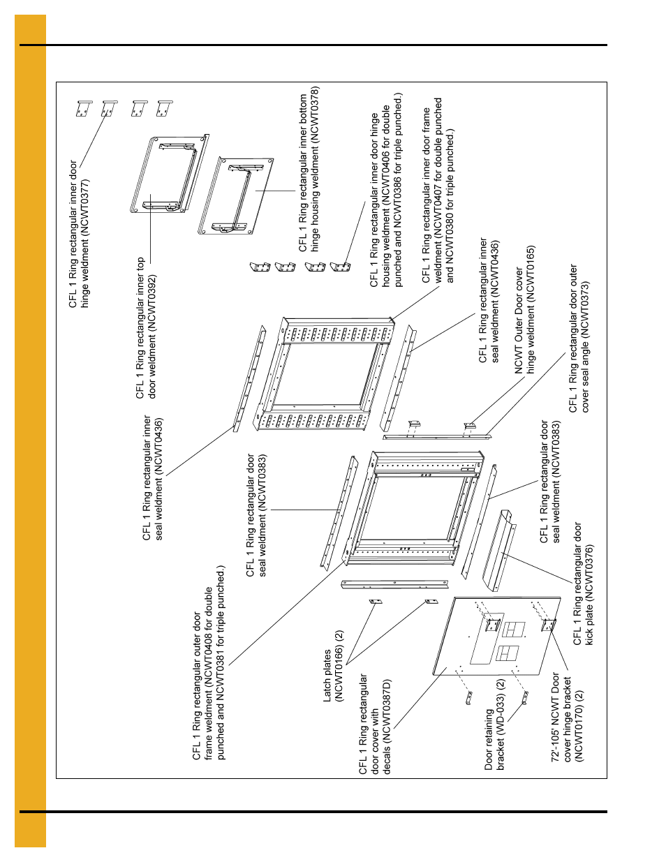 Exploded assembly view | Grain Systems Tanks PNEG-2400 User Manual | Page 30 / 88