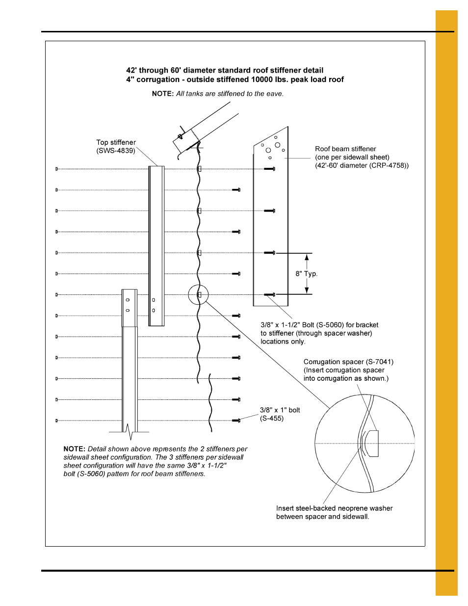 4" cfl commercial tank stiffener instructions | Grain Systems Tanks PNEG-2400 User Manual | Page 67 / 88