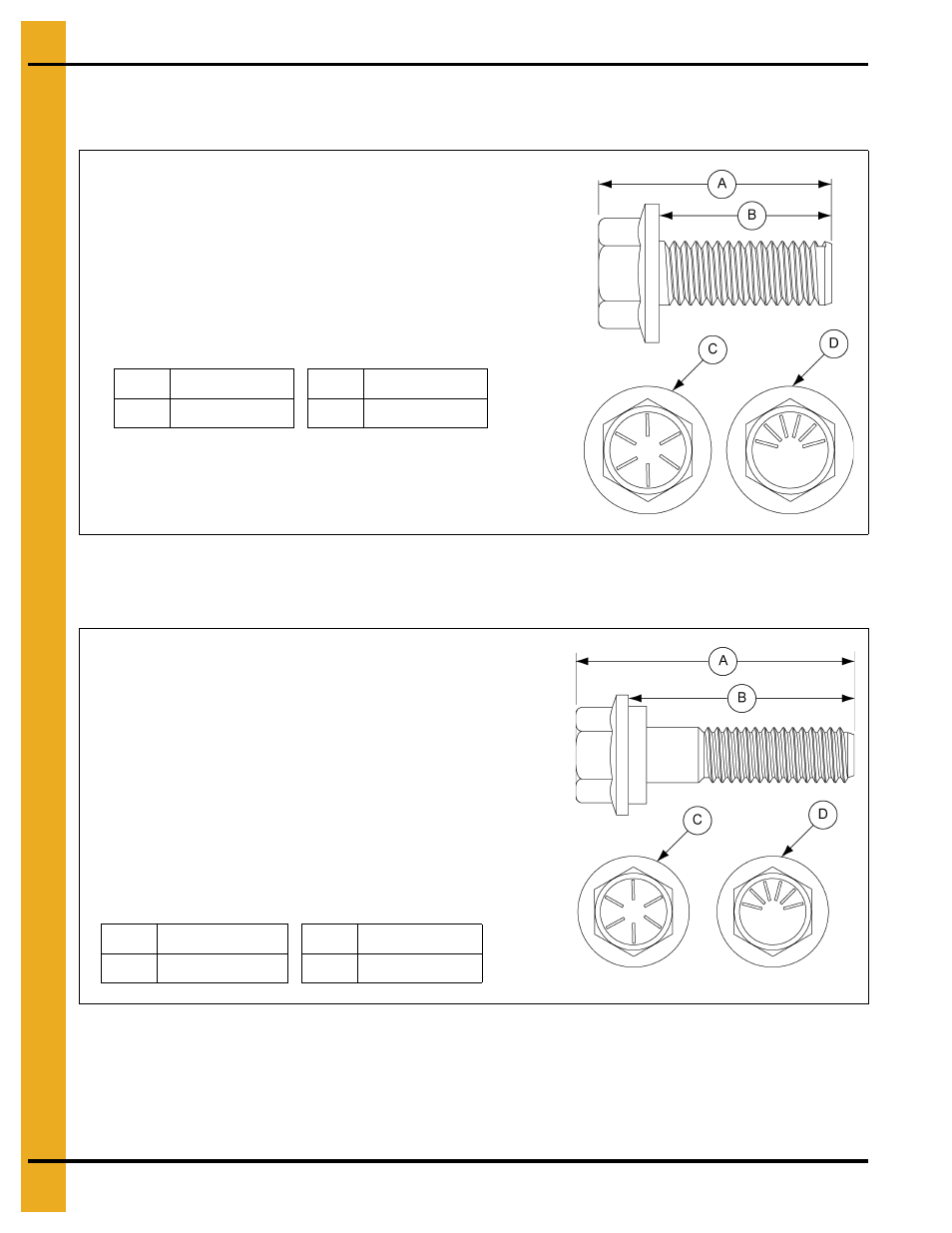 Bolt (s-7485), Bolt (s-7488), Bolt and nut usage | Grain Systems Tanks PNEG-4021 User Manual | Page 28 / 96