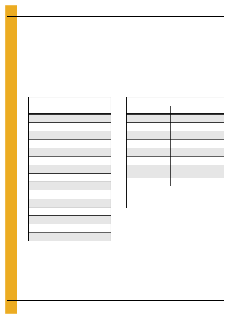 Stiffeners, Chapter 6 stiffeners, Stiffener part number description | Color codes for stiffener gauge identification | Grain Systems Tanks PNEG-4021 User Manual | Page 38 / 96