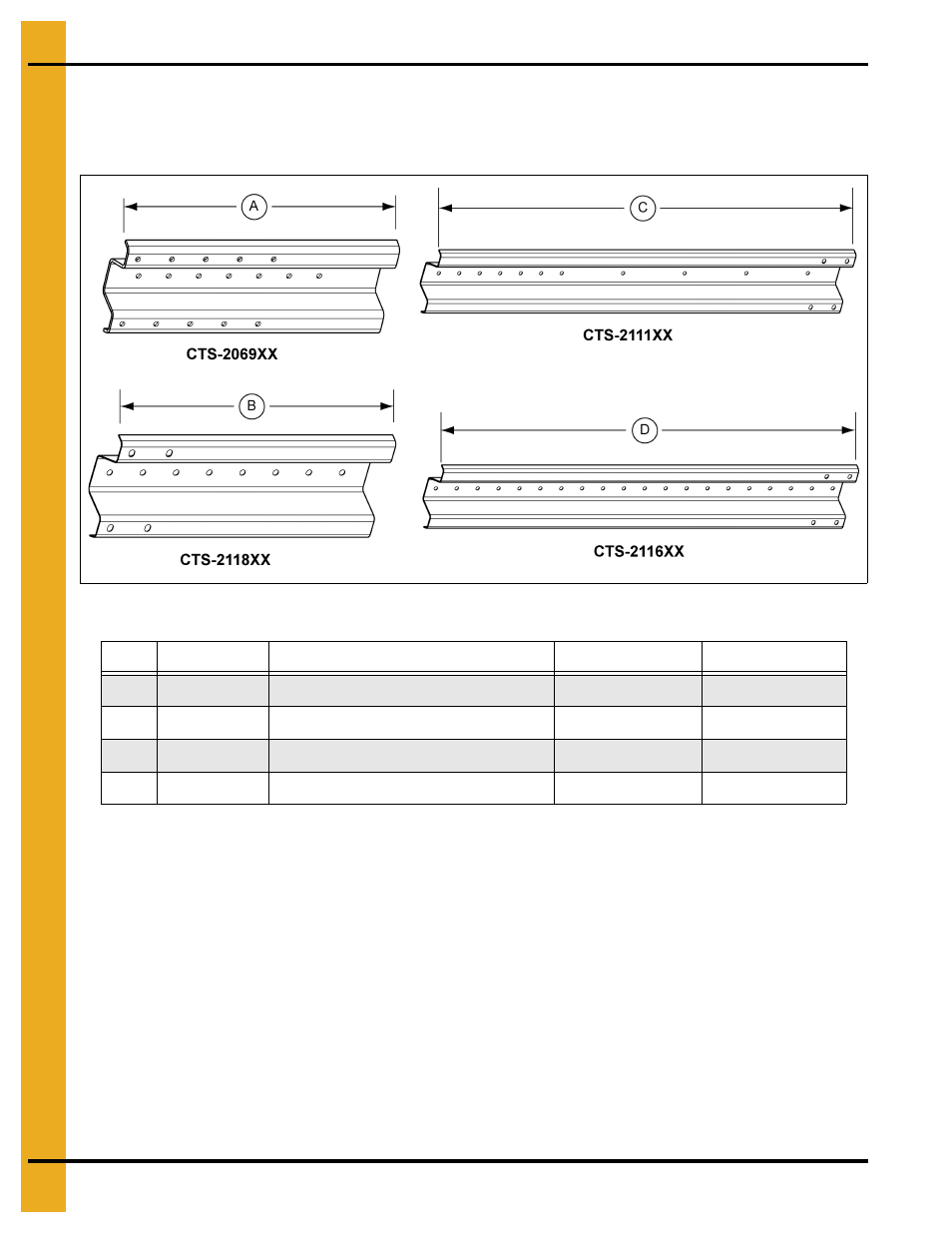 Top stiffeners, Stiffeners | Grain Systems Tanks PNEG-4021 User Manual | Page 40 / 96