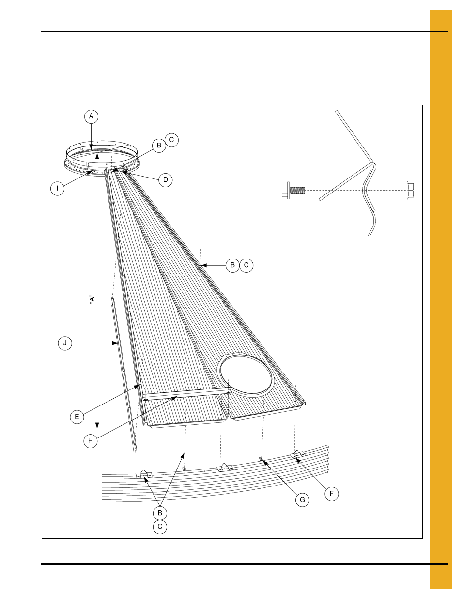 Roof assembly for 18' through 24' bins, Roof assembly | Grain Systems Tanks PNEG-4021 User Manual | Page 83 / 96