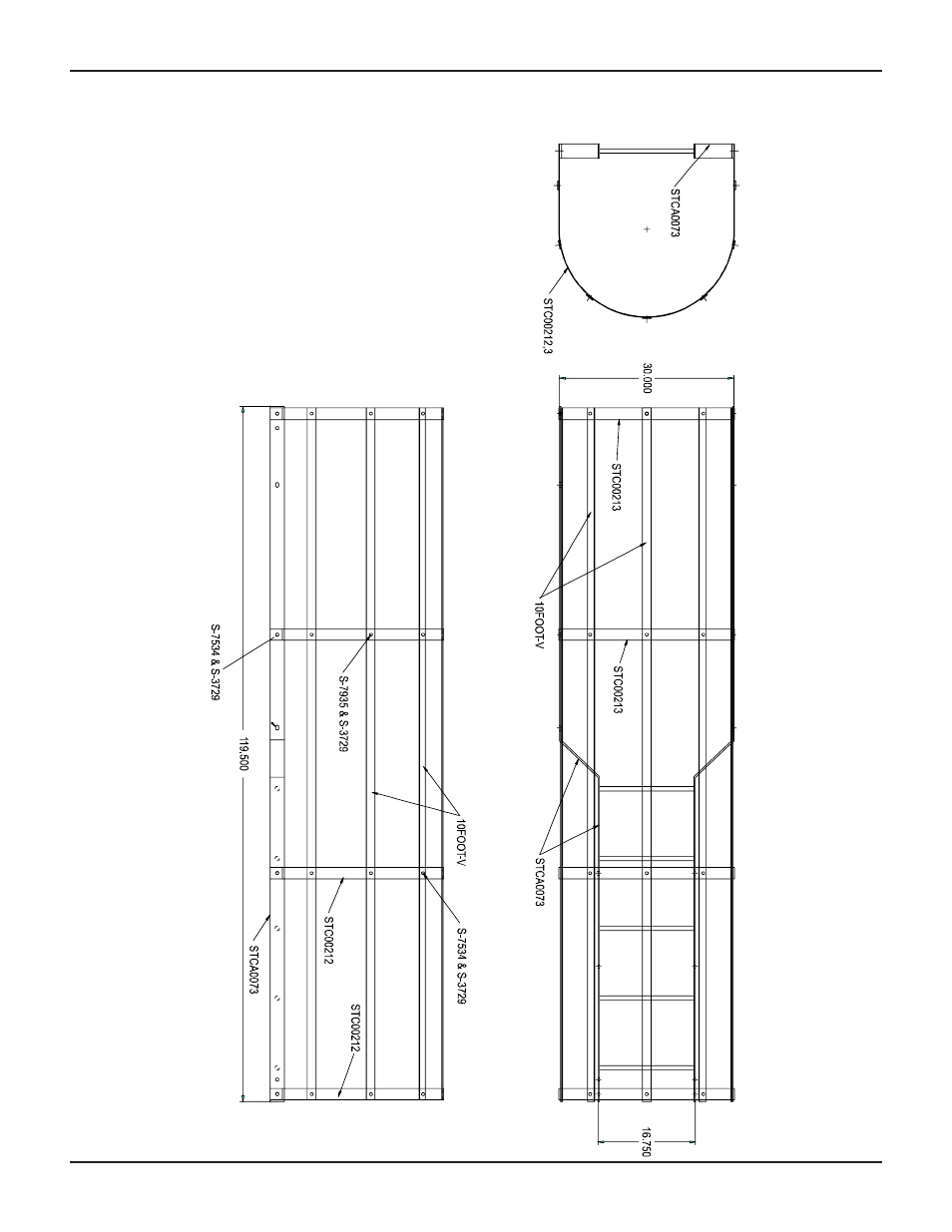 Ladder access dimensional drawings | Grain Systems Bucket Elevtors, Conveyors, Series II Sweeps PNEG-1413 User Manual | Page 25 / 50