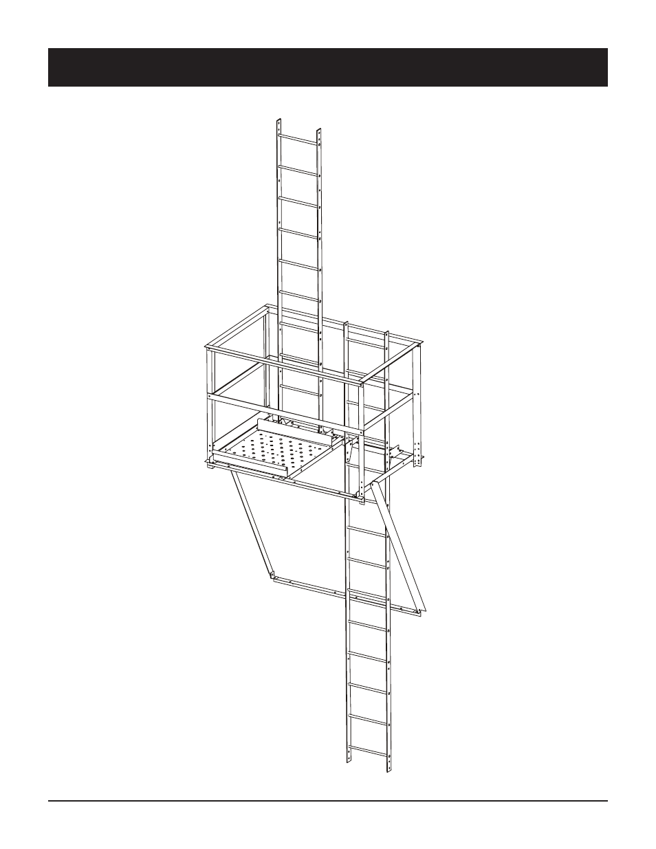 Offset platform | Grain Systems Bucket Elevtors, Conveyors, Series II Sweeps PNEG-1413 User Manual | Page 37 / 50