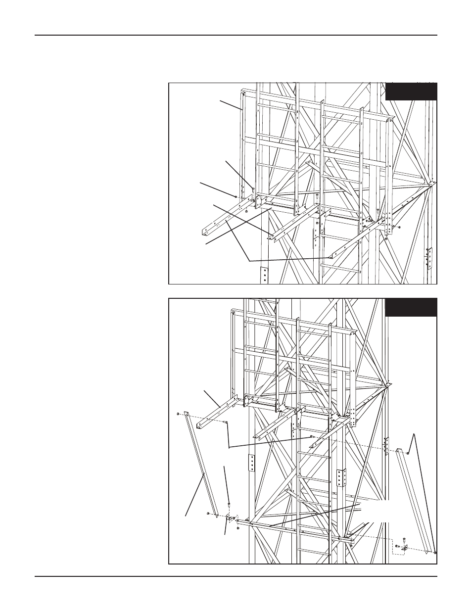 Offset platform assembly (cont.) | Grain Systems Bucket Elevtors, Conveyors, Series II Sweeps PNEG-1413 User Manual | Page 43 / 50
