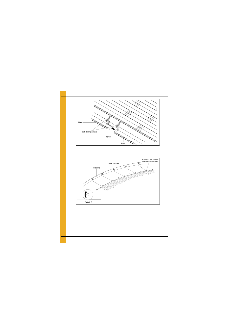 Flashing installation, Re 5b, Ge 22 | Grain Systems Bin Flooring PNEG-1829 User Manual | Page 22 / 50