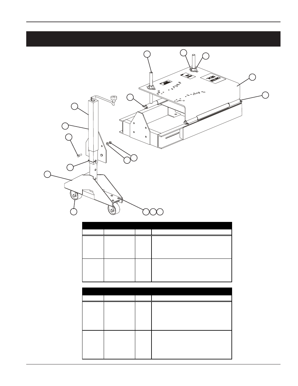 Parts list | Grain Systems Bucket Elevtors, Conveyors, Series II Sweeps PNEG-1579 User Manual | Page 87 / 96