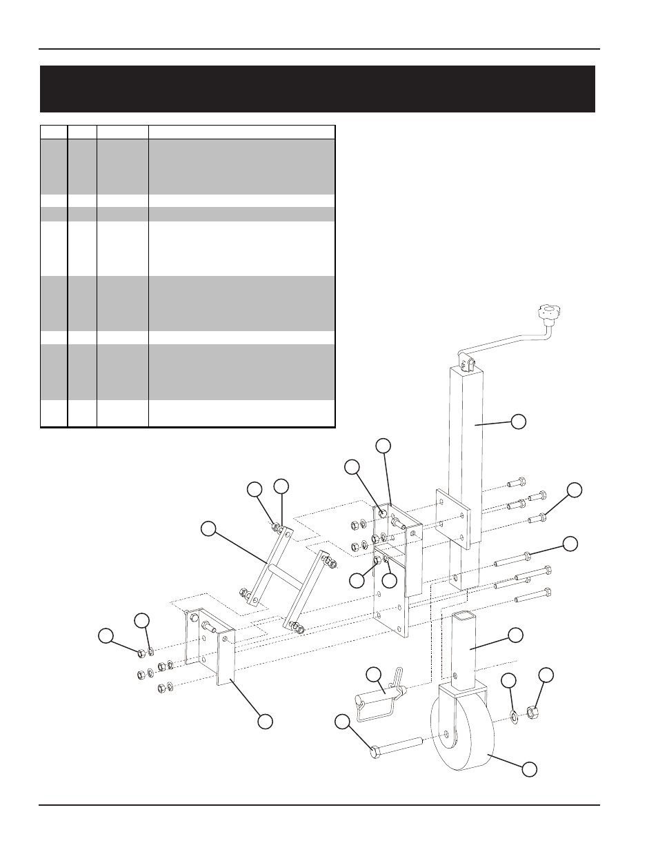 Parts list | Grain Systems Bucket Elevtors, Conveyors, Series II Sweeps PNEG-1579 User Manual | Page 88 / 96