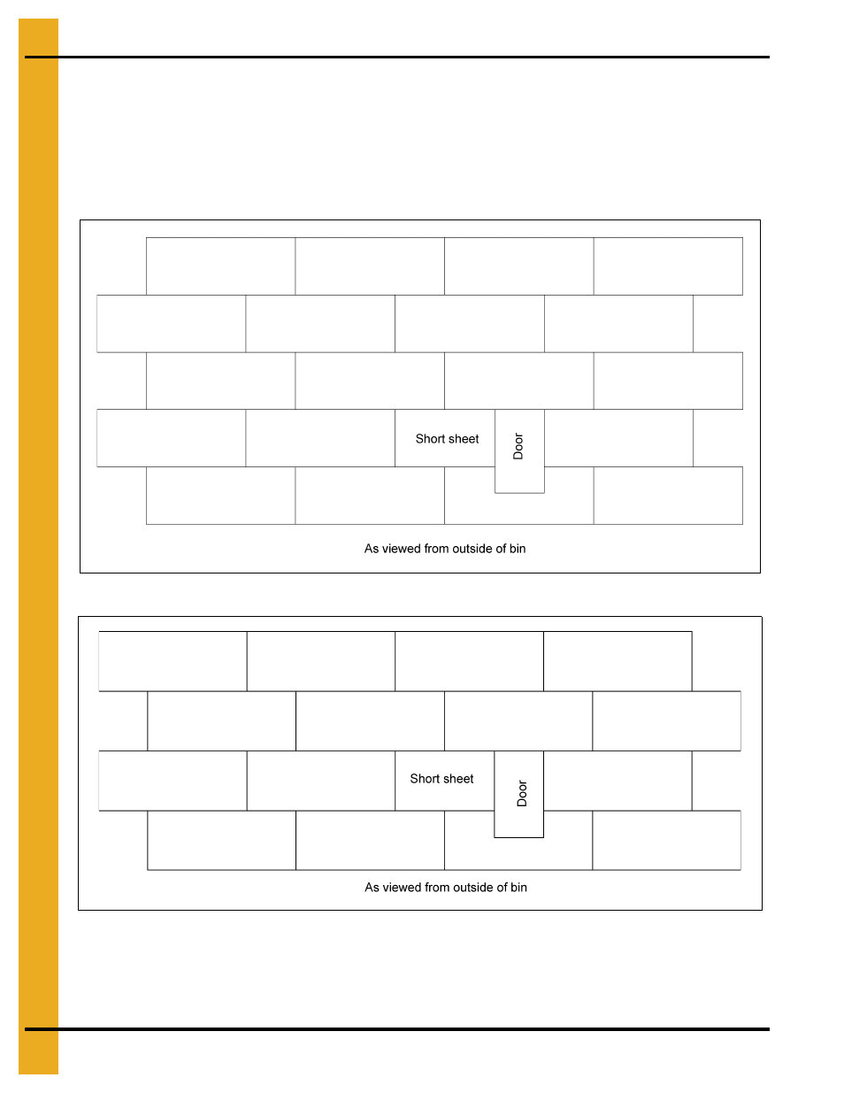 Door placement | Grain Systems Tanks PNEG-1094 User Manual | Page 28 / 58