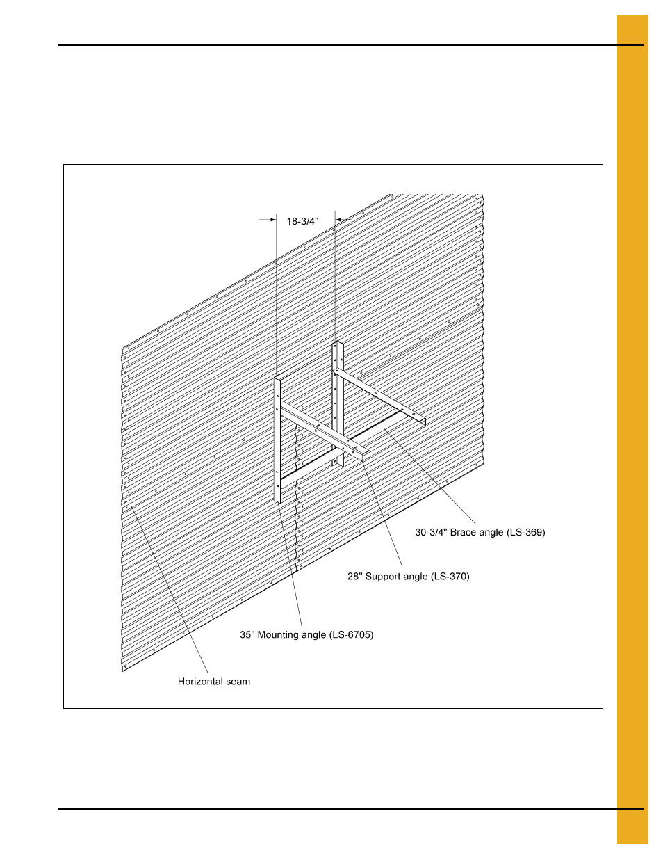 Platform support assembly | Grain Systems Tanks PNEG-1094 User Manual | Page 39 / 58
