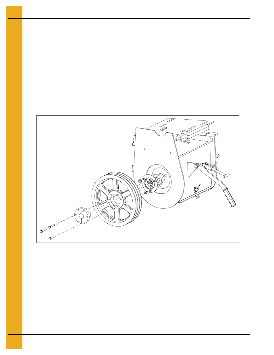 Taper bore hub installation | Grain Systems Unload Augers PNEG-1735 User Manual | Page 26 / 38