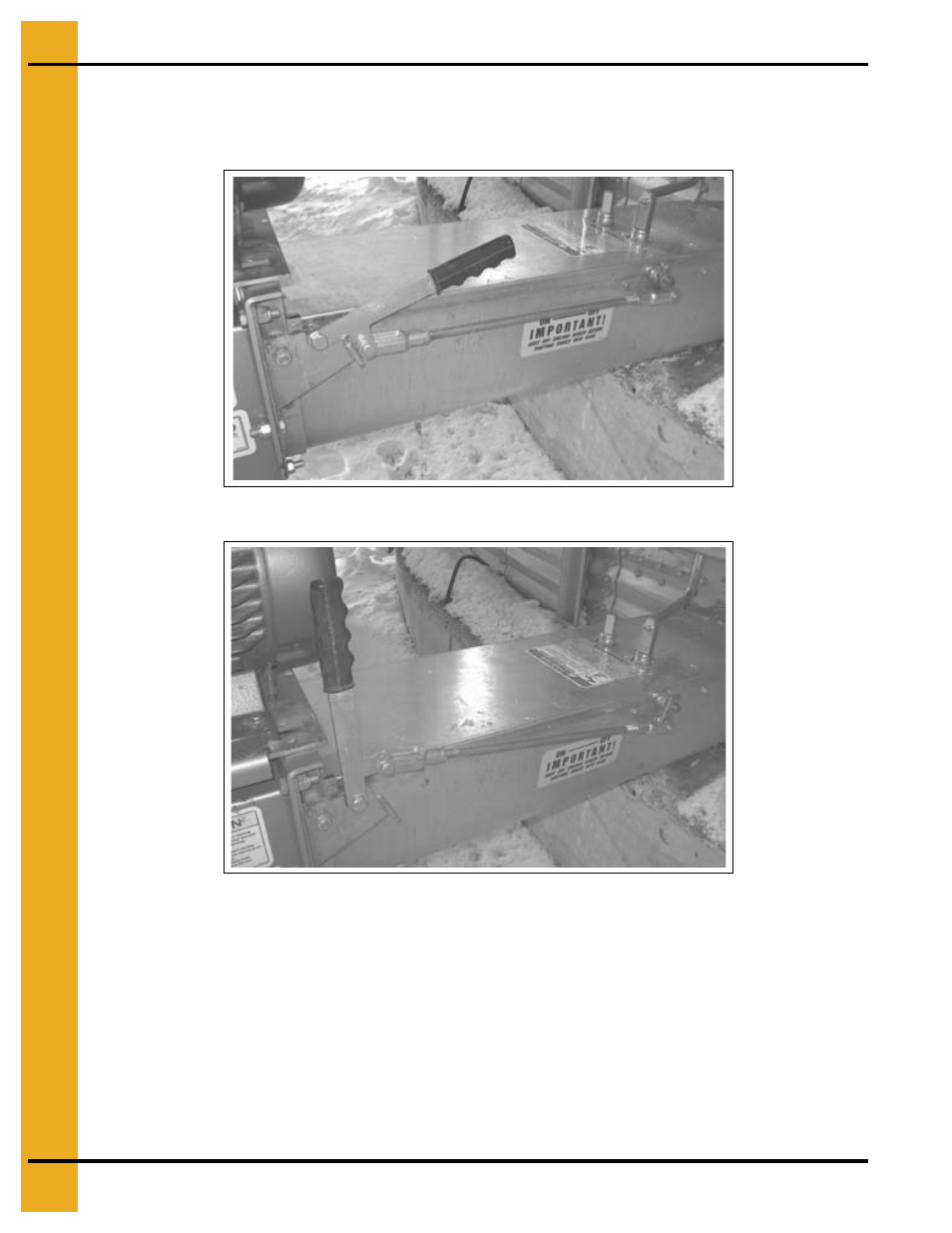 Gearbox sweep operation | Grain Systems Unload Augers PNEG-1735 User Manual | Page 32 / 38