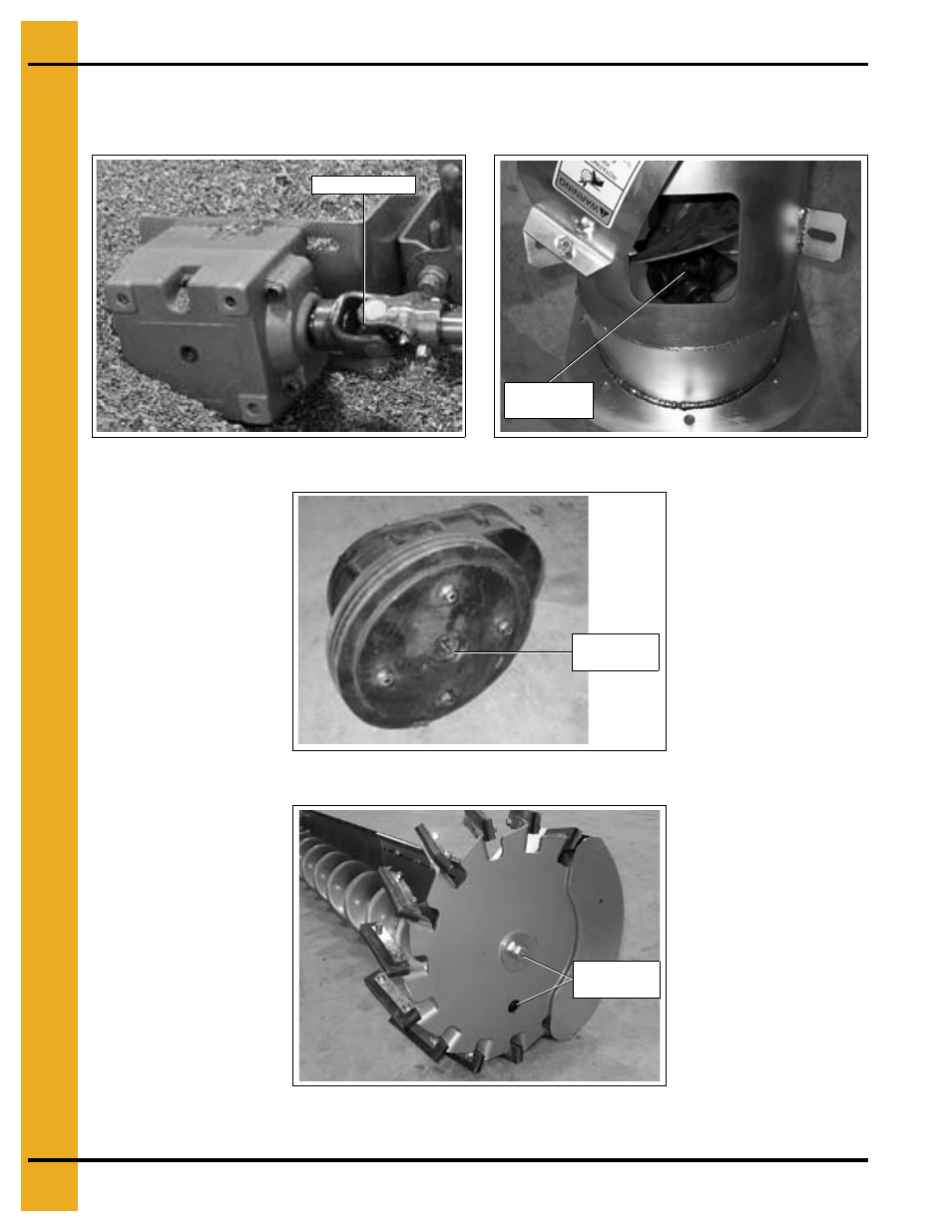 Grease points | Grain Systems Unload Augers PNEG-1735 User Manual | Page 34 / 38