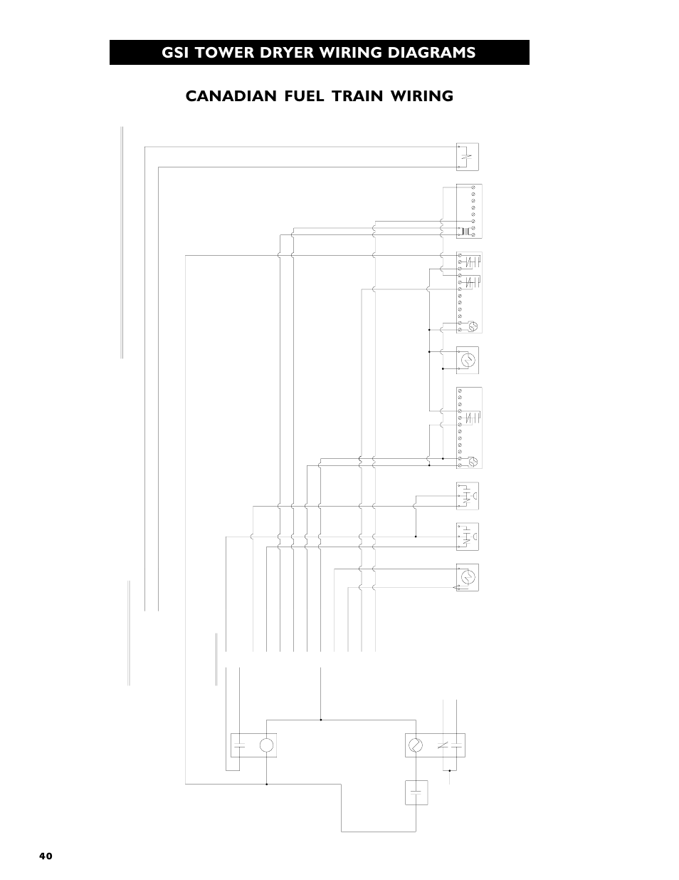 1998 canadian gas train wiring | Grain Systems PNEG-554 User Manual | Page 40 / 66