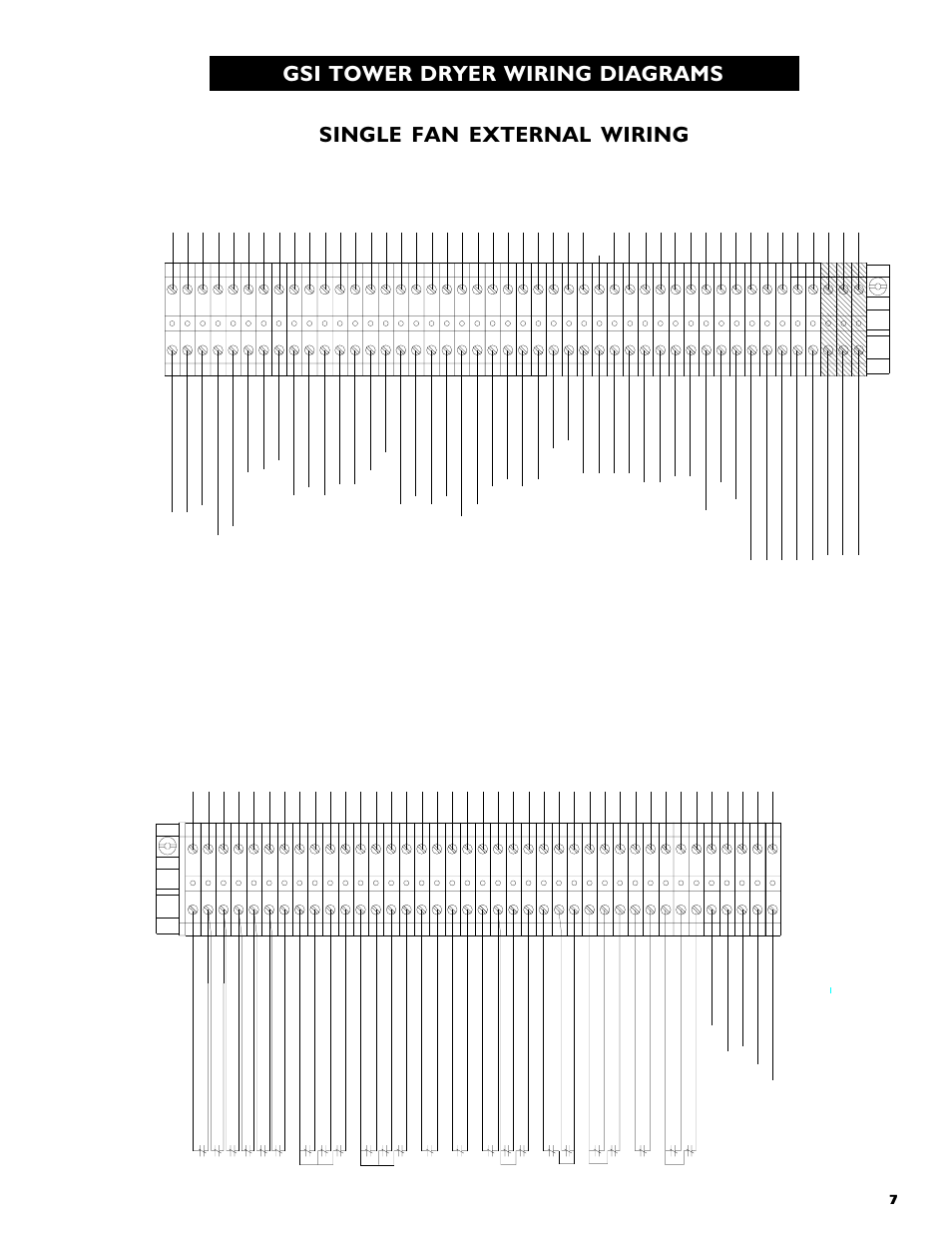 Ground, Extra, Termainal # external wiring | J1-20 extra extra, Extra amfm mdr l1 rtd-d rtd-c, Rtd-b rtd-a | Grain Systems PNEG-554 User Manual | Page 7 / 66