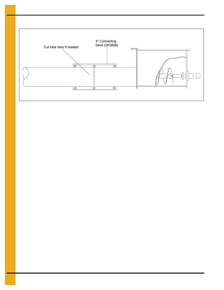 Bearing and washer detail | Grain Systems Custom, Utility and Bulk Tank Augers PNEG-195 User Manual | Page 14 / 24