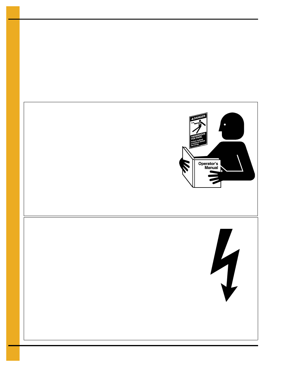 Safety instructions | Grain Systems Custom, Utility and Bulk Tank Augers PNEG-195 User Manual | Page 6 / 24