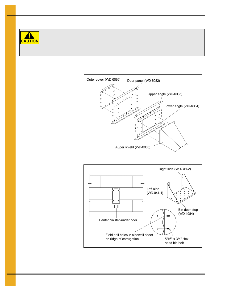 Options for 2 ring doors | Grain Systems Tanks PNEG-1093 User Manual | Page 56 / 62