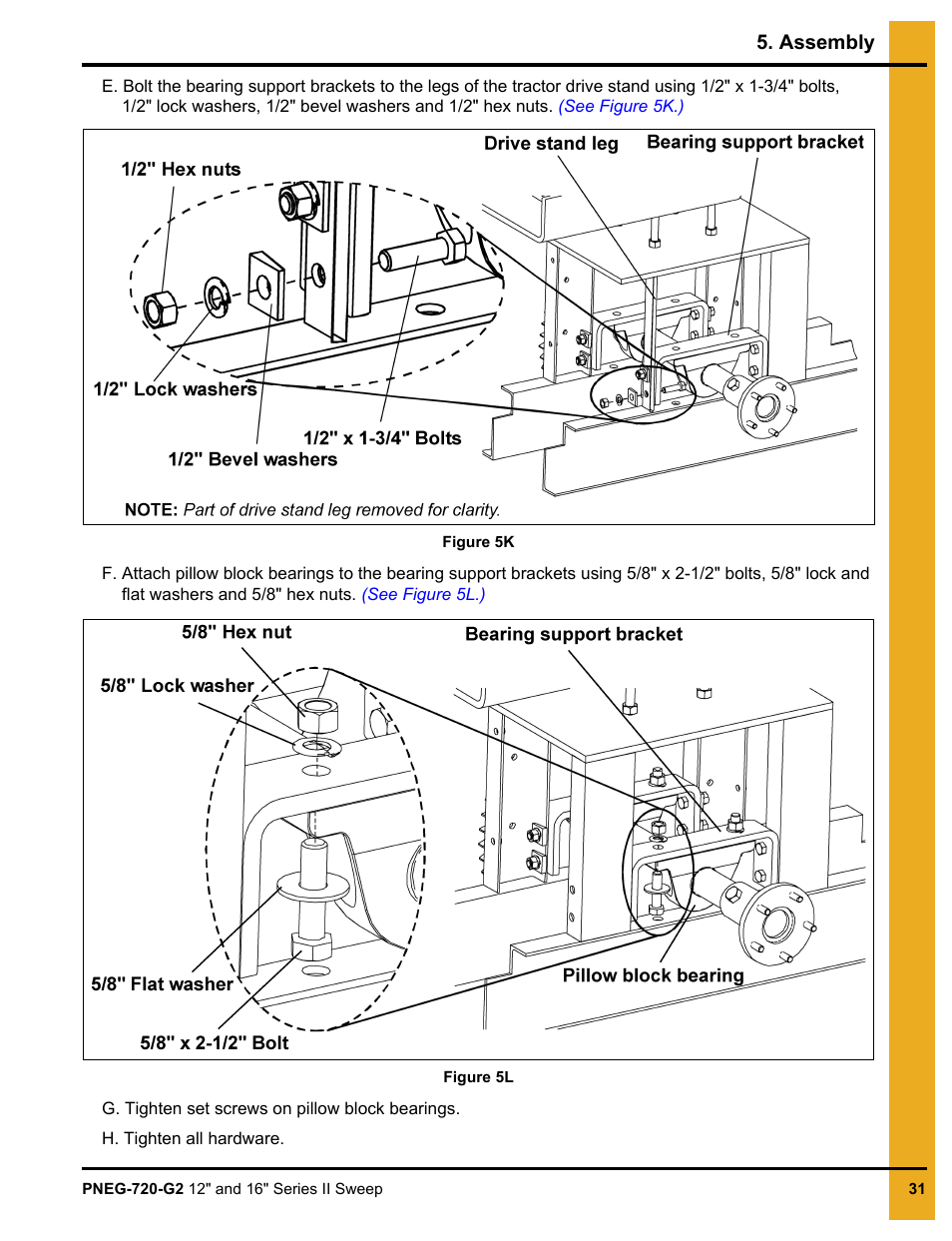 Grain Systems Bucket Elevtors, Conveyors, Series II Sweeps PNEG-720-G2 User Manual | Page 31 / 120