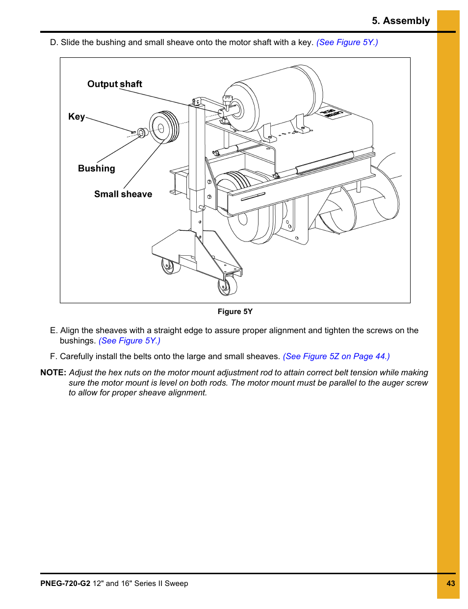 Grain Systems Bucket Elevtors, Conveyors, Series II Sweeps PNEG-720-G2 User Manual | Page 43 / 120