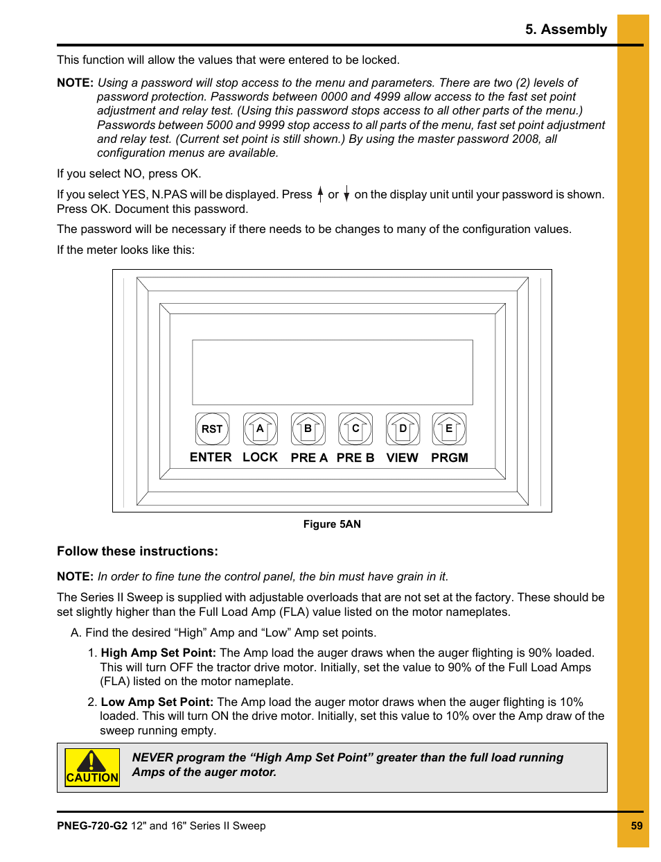 Grain Systems Bucket Elevtors, Conveyors, Series II Sweeps PNEG-720-G2 User Manual | Page 59 / 120