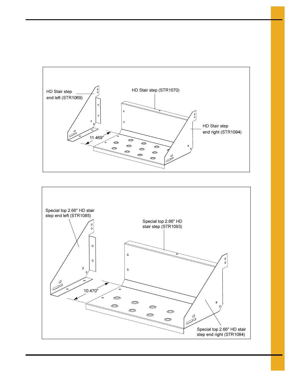Assembling the stairs | Grain Systems Bin Accessories PNEG-1614 User Manual | Page 11 / 24