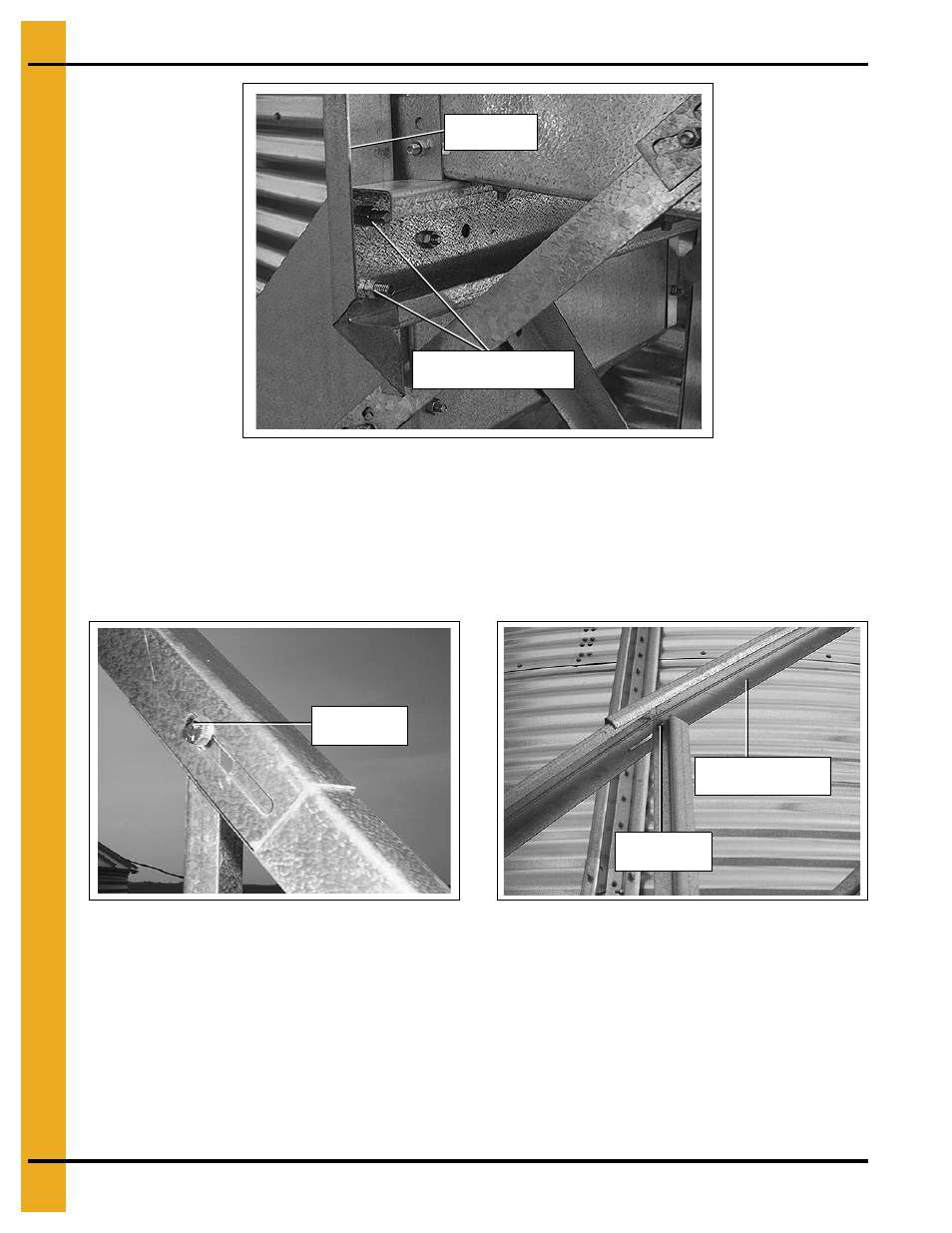 Wall bracket, Make sure th, Installation | Grain Systems Bin Accessories PNEG-1614 User Manual | Page 18 / 24