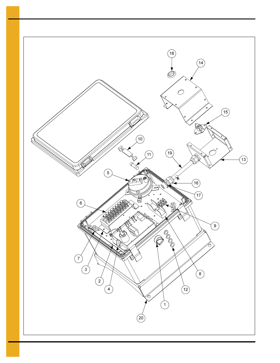Csa heater control box assembly (hf-8184) | Grain Systems PNEG-1775 User Manual | Page 30 / 42