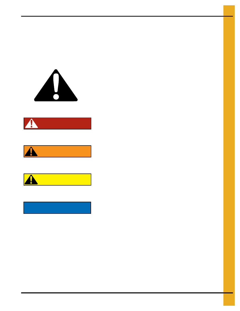Safety, Chapter 2 safety, Safety guidelines | Danger, Warning caution notice | Grain Systems PNEG-1775 User Manual | Page 5 / 42