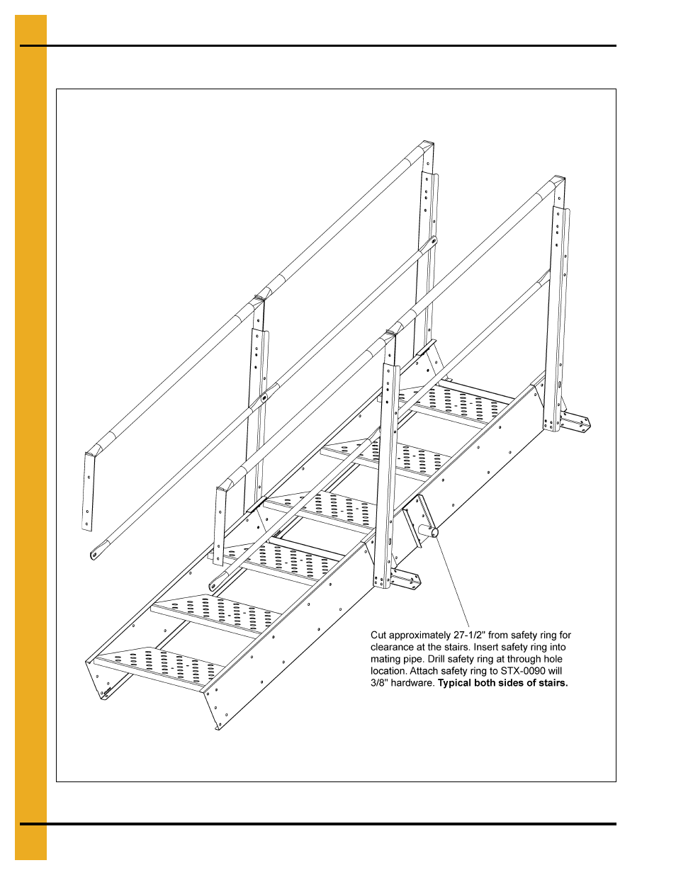 Safety ring interference provision (continued) | Grain Systems Bin Accessories PNEG-1738 User Manual | Page 52 / 54