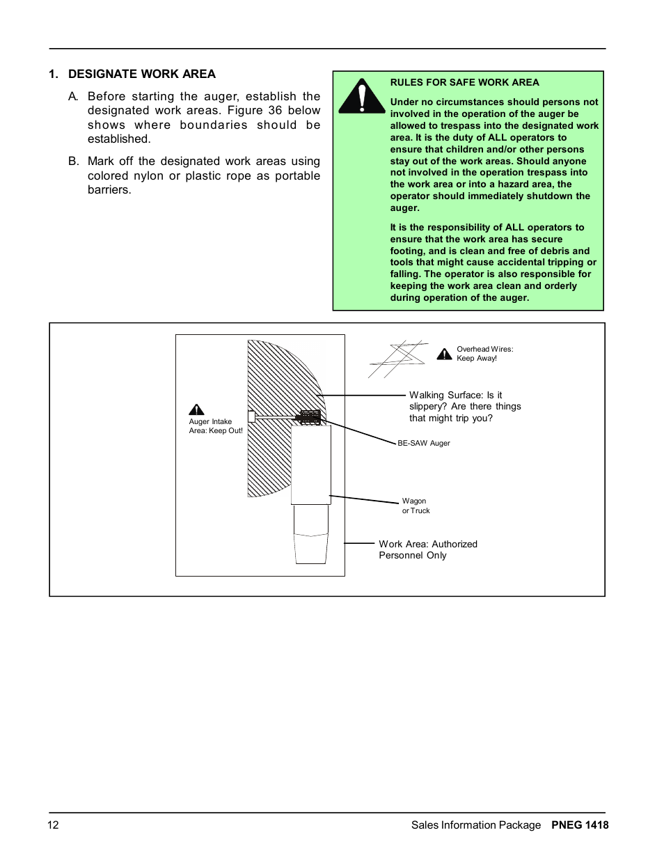 Grain Systems Bucket Elevtors, Conveyors, Series II Sweeps PNEG-1418 User Manual | Page 12 / 32