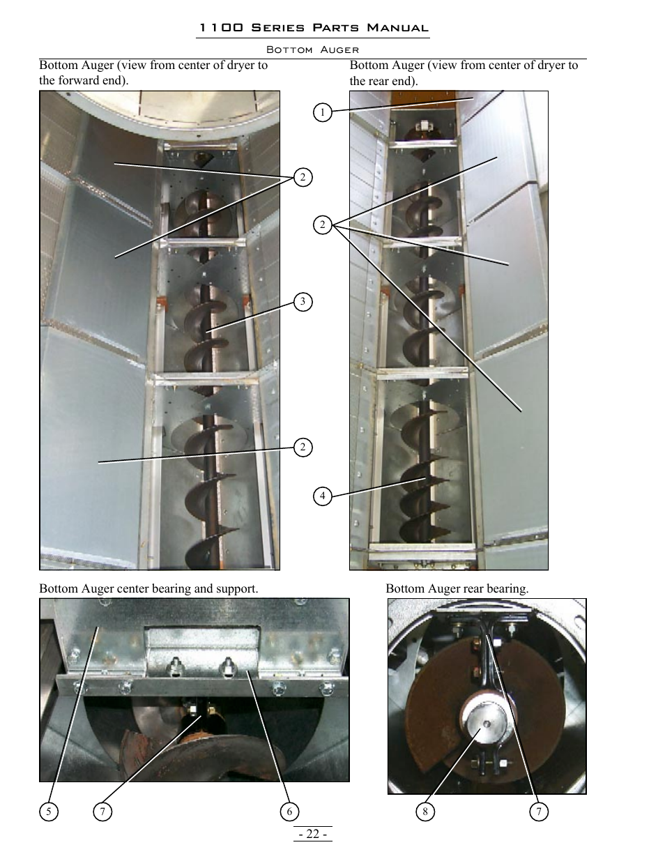 1100 series parts manual | Grain Systems PNEG-1363 User Manual | Page 22 / 75
