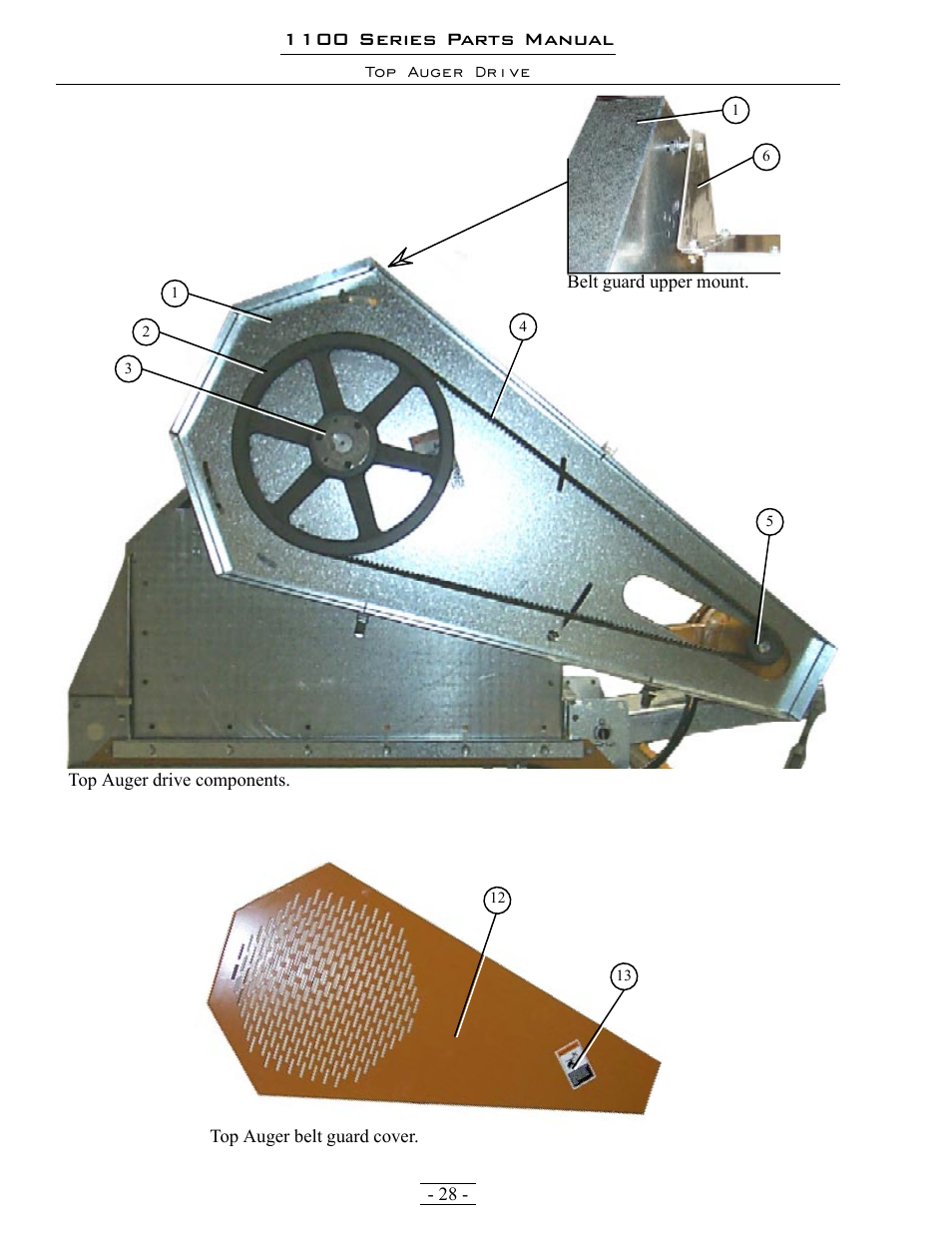1100 series parts manual | Grain Systems PNEG-1363 User Manual | Page 28 / 75